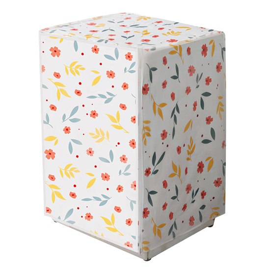 Tarpaulin Waterproof Washing Machine Cover Thickening Sunscreen Dust Cover Pulsator Geometric Blending: drum A