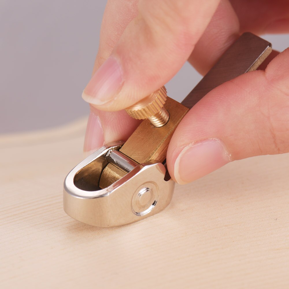 15mm Woodworking Finger Plane Cutter Planer Stainless Steel Luthier Tool Set for DIY Violin Viola Cello Wooden Instrument