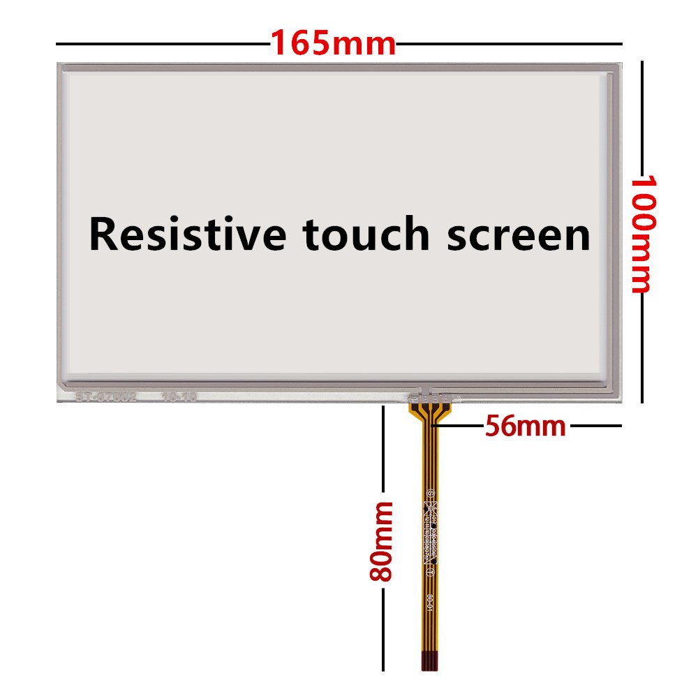 Pantalla táctil LCD de 7 pulgadas AT070TN90 V.1 AT070TN90 V.X 20000938-00, digitalizador capacitivo de resistencia con placa controladora: Style 9