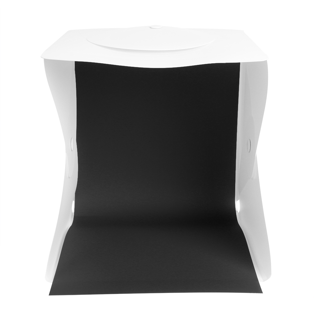 Carpa de luz de estudio fotográfico portátil + Kit de 4 telones de fondo con luz de anillo USB de 72LED para decoración de estudio fotográfico doméstico