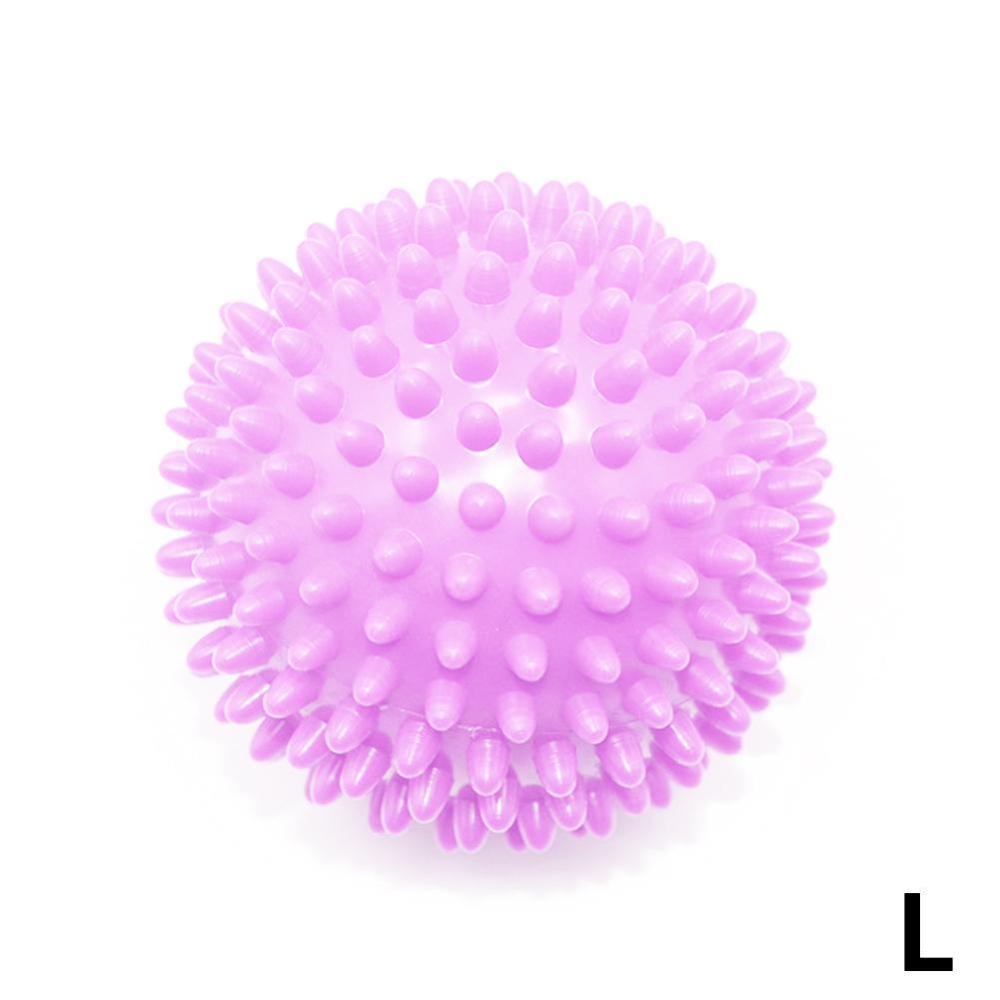 Gelb Fitness Faszie Ball Massage Ball muskel entspannung Massage Ball Ball igel Griff Fitness wirbelsäule akupressur Ball ba F8K1