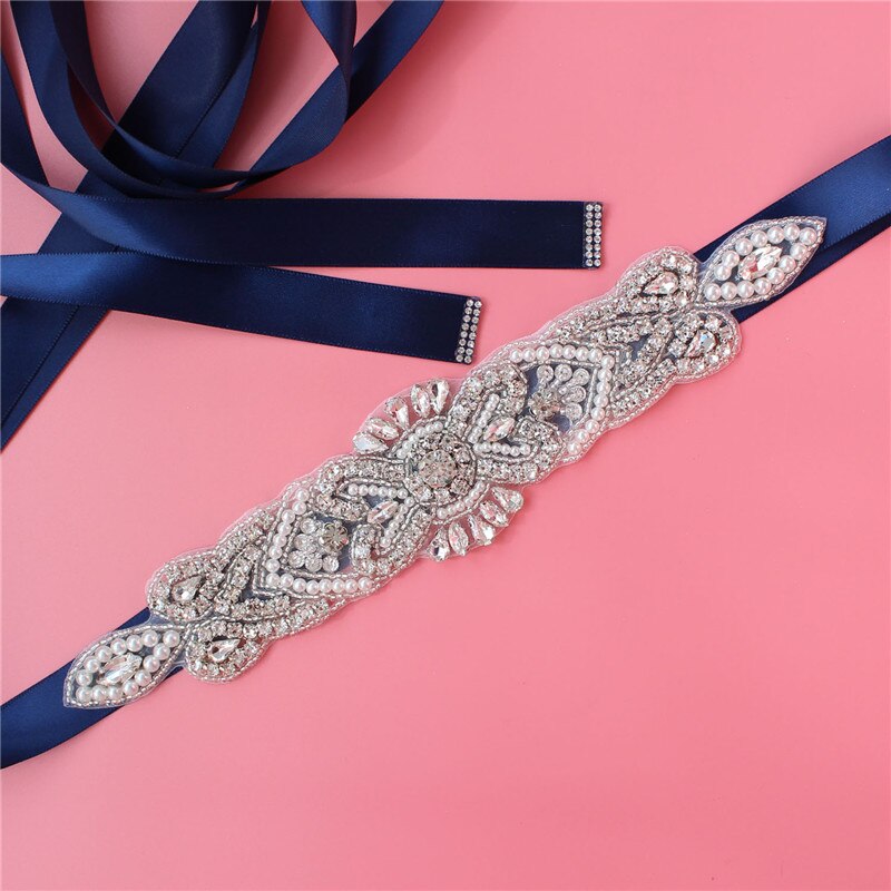 Yjwsxf Bruids Riem Trouwjurk Riem Dames Riem Parel Avondjurk Riem Rhinestone Riem Accessoriessories
