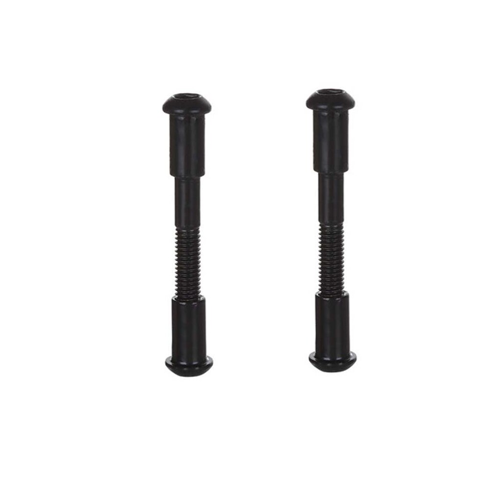 Scooter Parts M365 Folding Pot Hook Hinge Bolt Repair Hardened Steel Lock Fixed Bolt Screw Folding Hook: black 2pcs