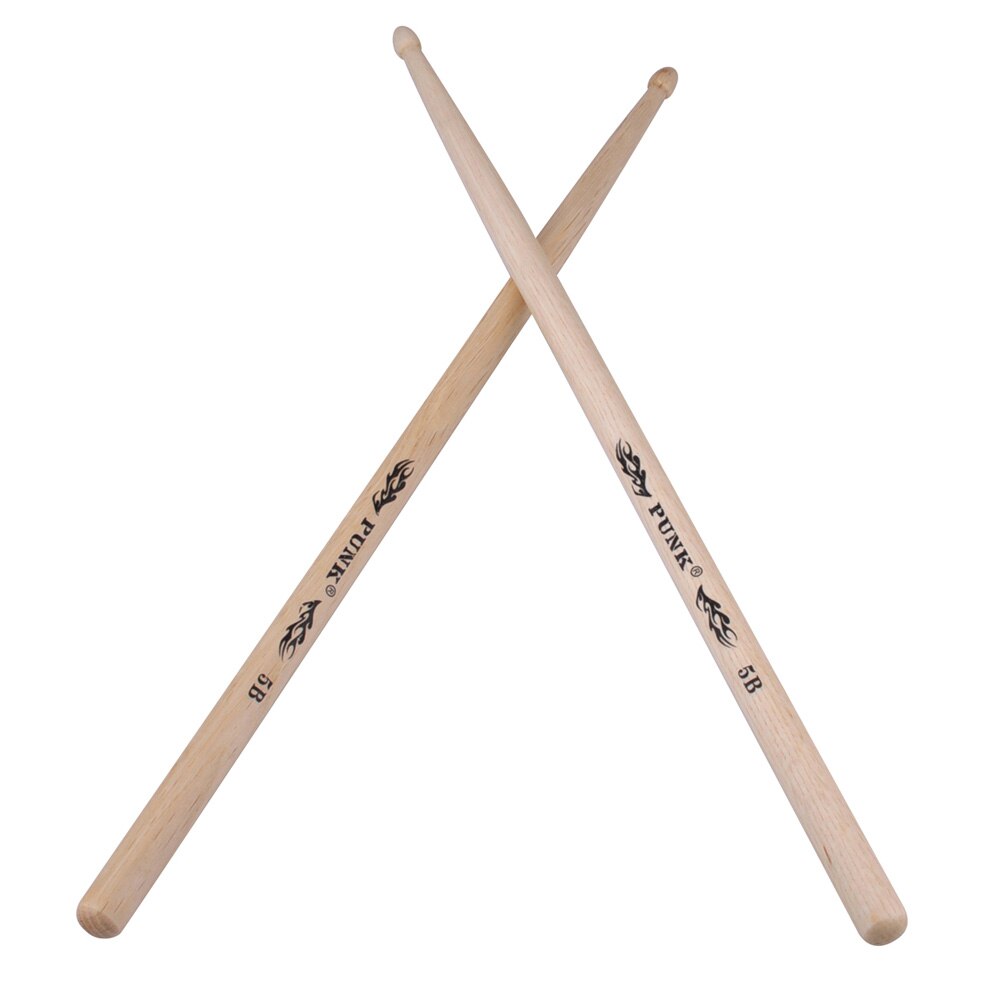 Hickory – baguettes de tambour classiques américaines 5A/5B/7A, 2 pièces, fournitures d'instruments en bois, SMR88: 5b