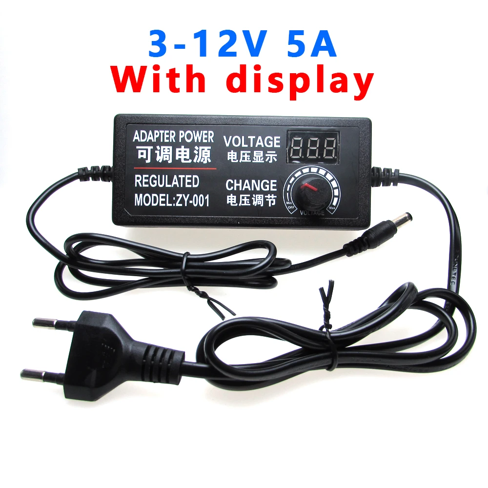 AC DC 3V 5V 6V 9V 12V 24V Power Supply 1A 2A 3A 5A AC/DC Transformer 220V To 12V Power Supply Adapter 5 12 24 V Led Driver