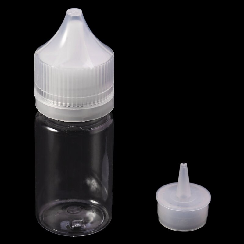 10ml-120ml pet plastic lege druppelaar vloeistof oog helder water fles lange punt dop  x4yd