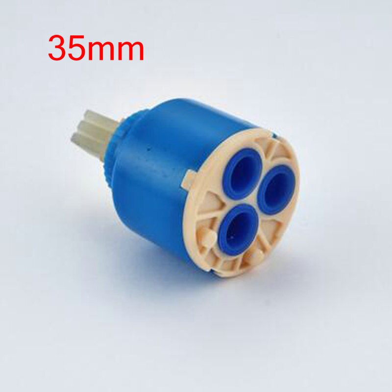 5PCS-Lot 35mm -40mm Ceramic Cartridge Faucet Cartridge Mixer Low Torque Faucet Accessories Rotation Flat Base: size 35