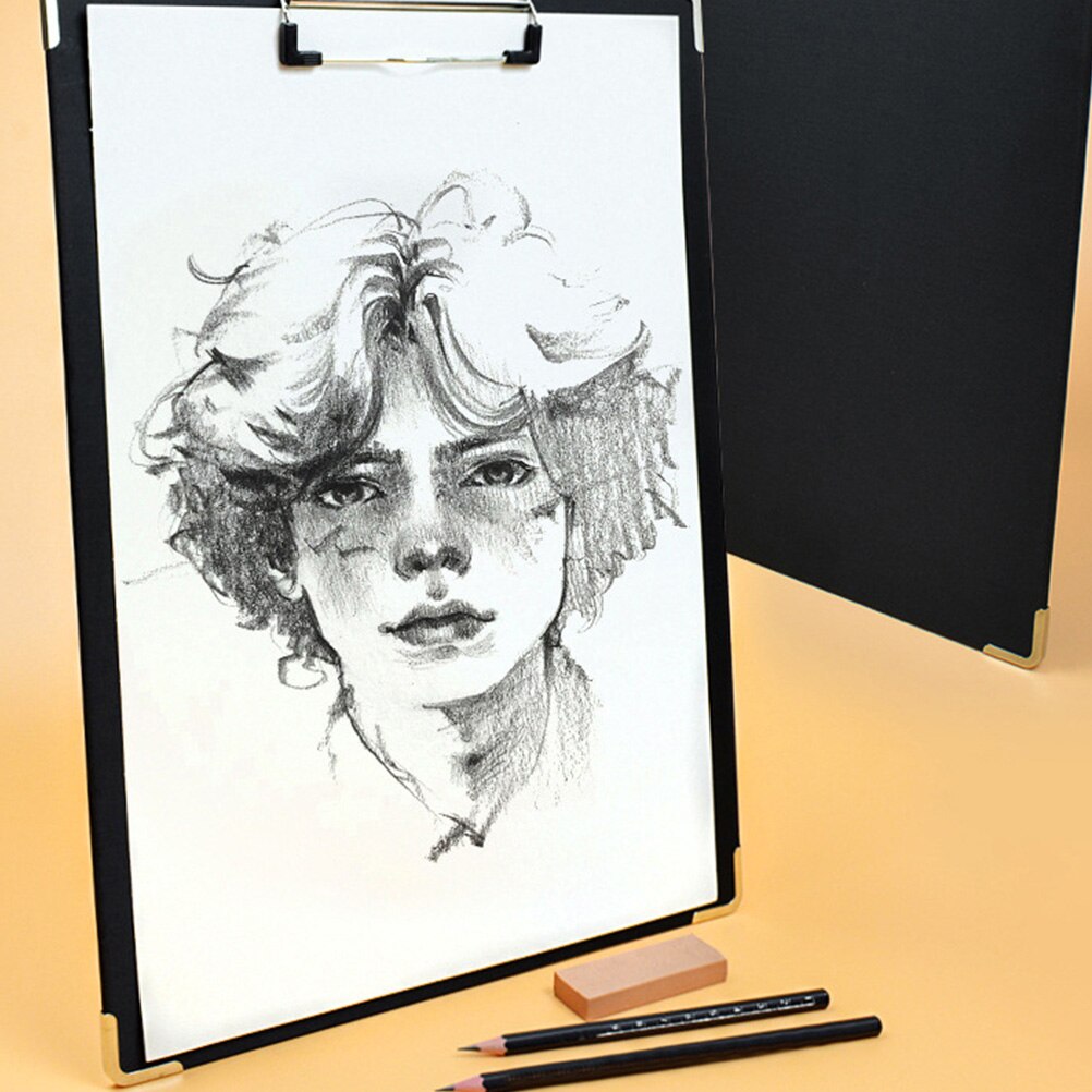 2Pcs Sketch Board Sketch Drawing Board Clip Board Painting Board Travel Sketching Board