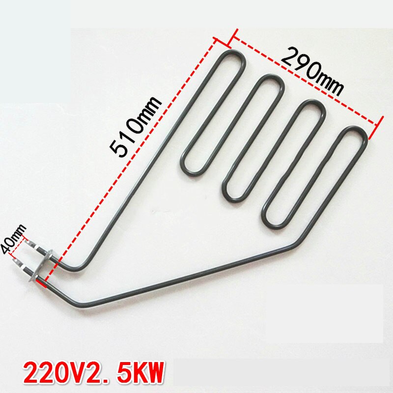 Éléments chauffants en ligne pour Sauna, en acier inoxydable, tube chauffant électrique, insertion Oblique