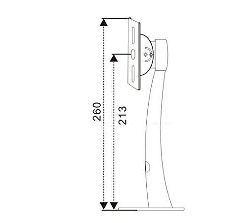 Camera Mounting Bracket, Universal Waterproof Alloy Bracket Wall Ceiling Housing Indoor Outdoor Camera Mounting Bracket