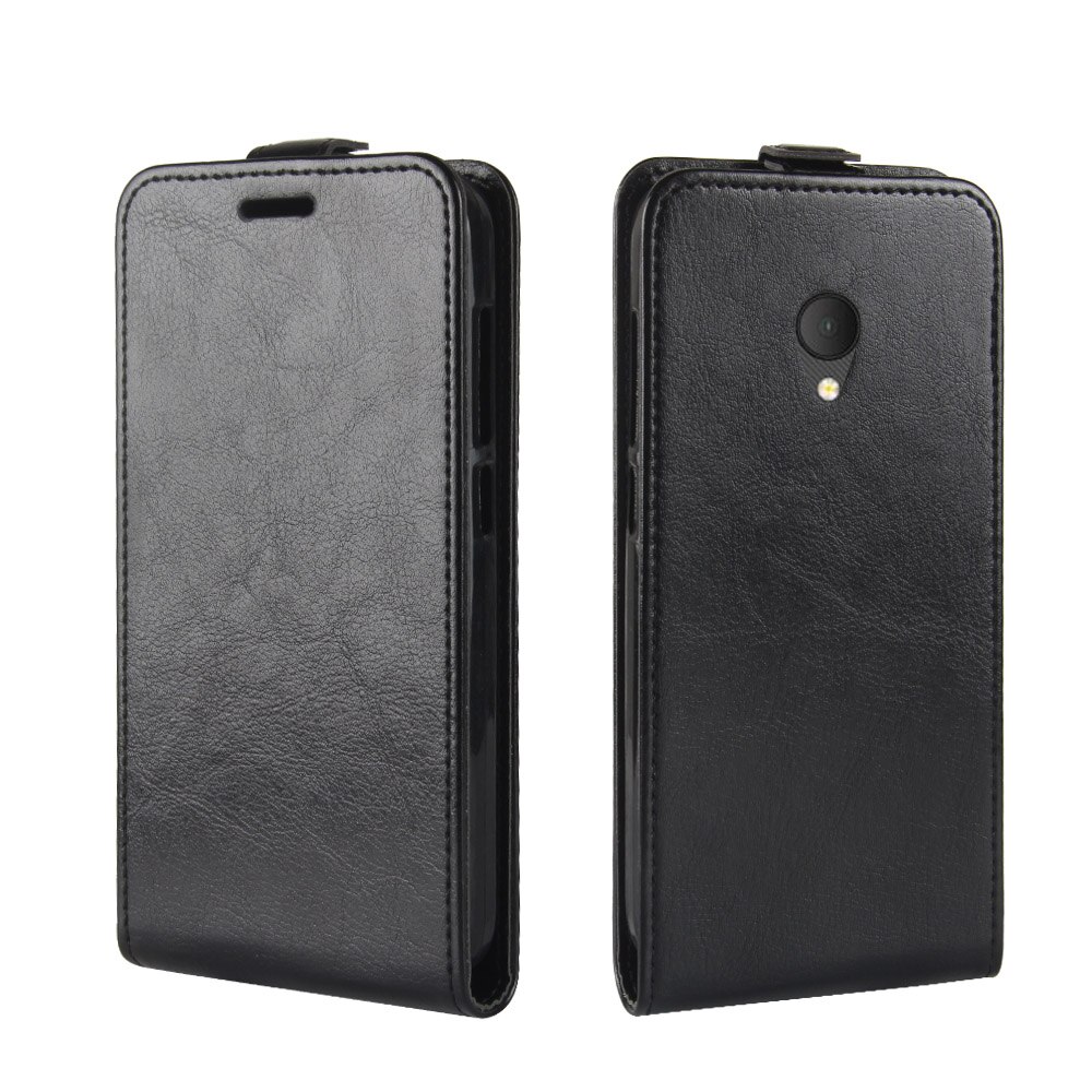 Funda de cuero con tapa para Alcatel U5 3G 4G 4047 4047D 5044D 5044Y, Funda de teléfono móvil de silicona TPU de lujo