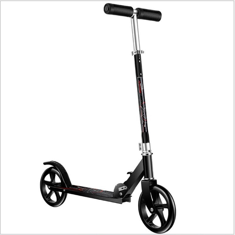 Kinder Jugendlichen Erwachsene Roller Zwei Räder Zwei Räder 2 Faltbare Stadt Arbeit Campus Mobilität Roller