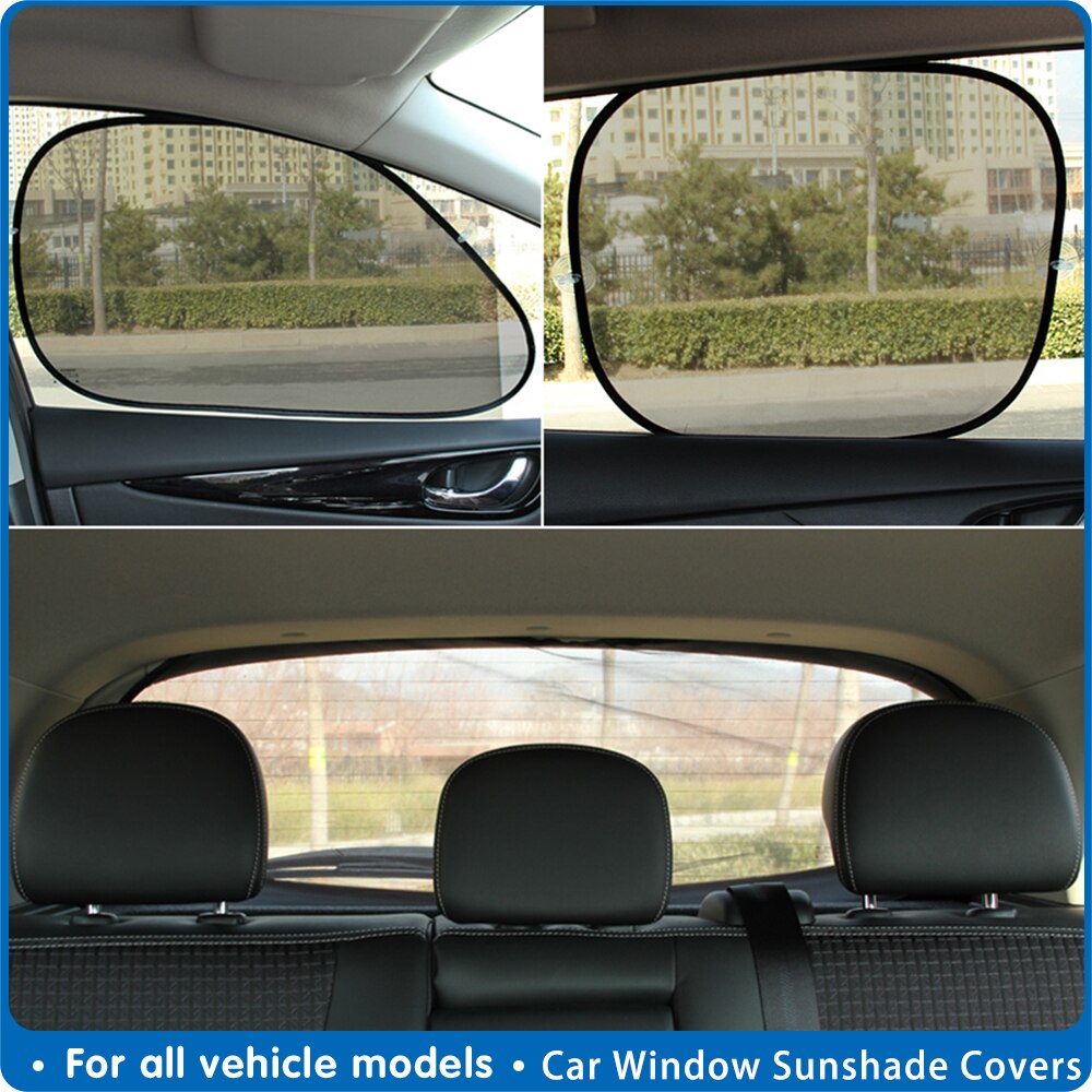 Auto Window Zonnescherm Covers Universele Voorruit Zonnescherm Gordijn Auto Side Window Schaduw Zonneschermen Voor Kinderen Auto Accessoires