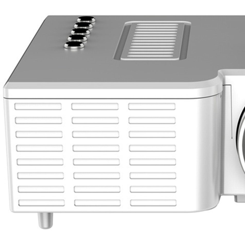 Uc28C Mini Miniature Portable Projector Home Family Led Children Small Mobile Phone Household Wired Projector