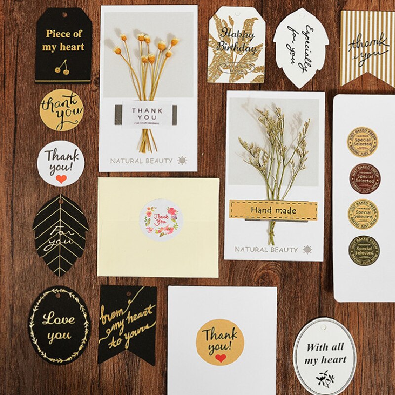 60pcs Transparent Sticker Adhesive Thank You Seal Labels Round PVC Box Sticker Letter Sticker Home Decoration Supplies