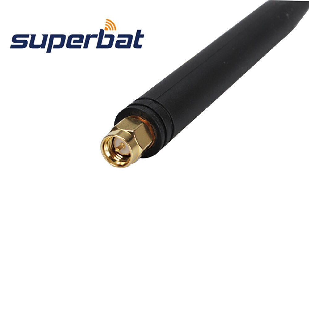 Superbat 50 Ohm 868Mhz Antenne 3dbi Antenne Rubber Signaal Booster 60W Input Sma Stekker Rechte Connector Voor ham Radio