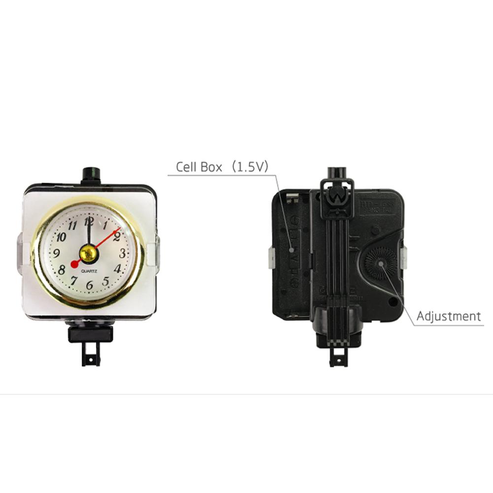 German Black Forest Style 3D Wooden Wall Clock Handcrafted Wood Mini Clock Cuckoo Living Room Bedroom Home Decoration