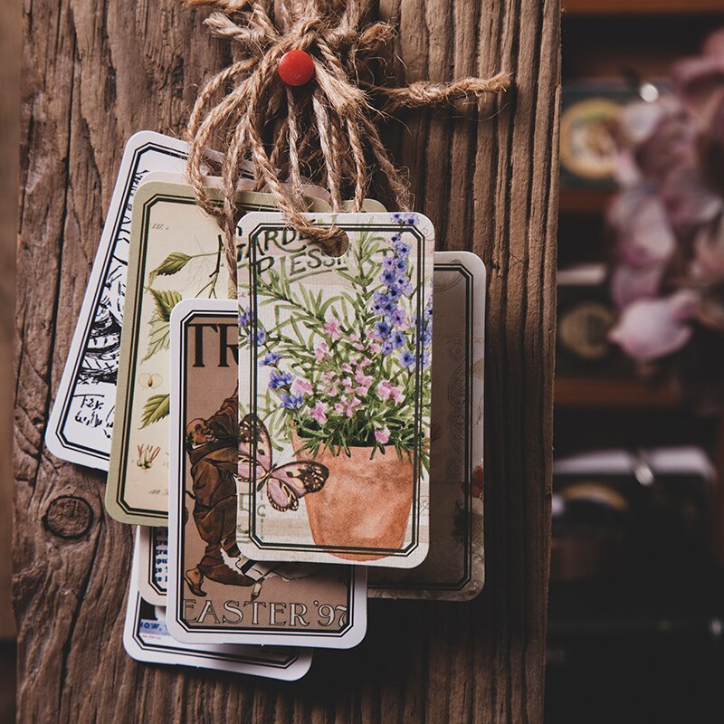 Boek Collectie Serie Kraftpapier Kaart Materiaal Papier Scrapbooking Kaarten Maken Journaling Project Diy Retro Achtergrond Papier