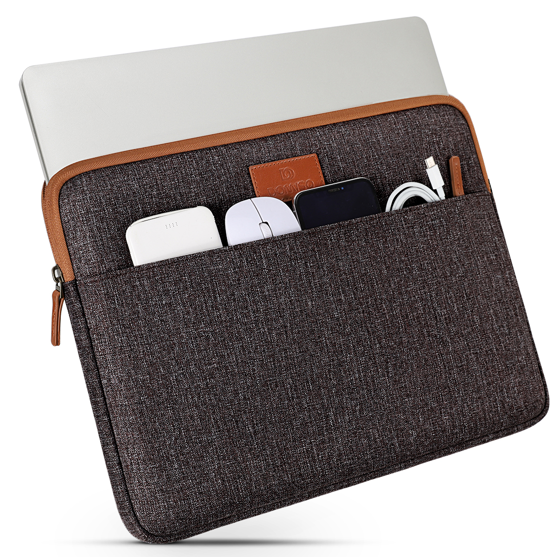 DOMISO 10 11 13 14 15.6 Cal pokrowiec na laptopa płótno etui torba na tablet chronić komputer pokrowiec skóry etui na Lenovo/HP/ acer/jabłko
