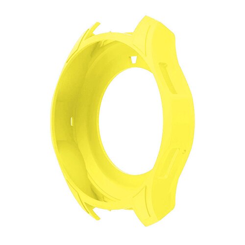 Funda de reloj de silicona para Samsung Gear S3 Frontier, funda para Galaxy Watch de 46mm, carcasa para smart watch, funda protectora colorida S 3 46 MM: yellow
