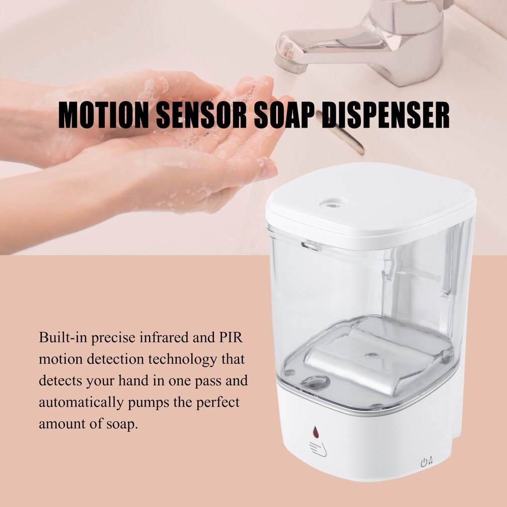 700Ml Touchless Hand Soap Dispenser Automatic Wall Mount Ir Sensor Touchless Soap Dispenser Kitchen Soap Lotion Pump