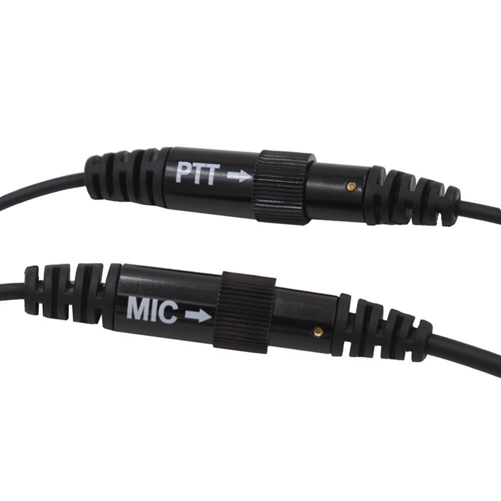 Half Gezicht Professionele Motorhelm Headset Microfoon Oortelefoon met Vinger PTT voor Midland LXT435 G225 LXT320 LXT324