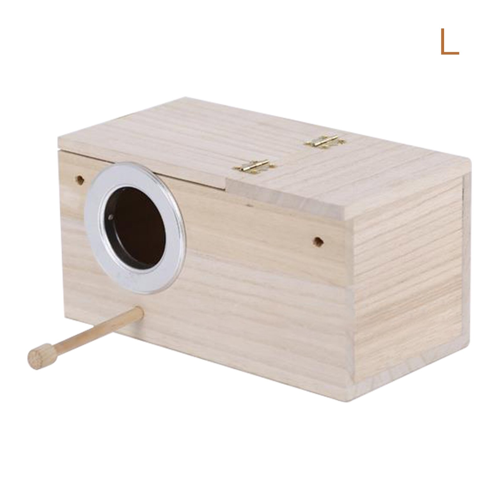 Holz Vogel Haus Nest VöGel Zucht Kasten Vogel Papagei Zucht Dekorative Käfige Haustier Zubehör Hause Balkon Dekoration