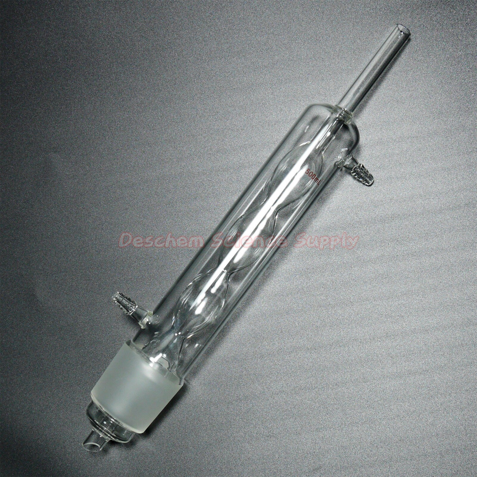 Deschem 50/40 szkło chłodnica zwrotna kulkowa wykorzystanie robić 500 ml aparat soxhleta