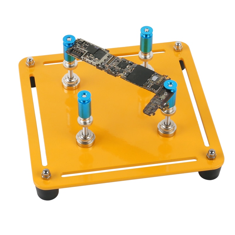 Pince magnétique universelle de fixation de support de carte PCB pince crocodile de bras de gabarit pour le Microscope trinoculaire aidant la réparation de soudure de main