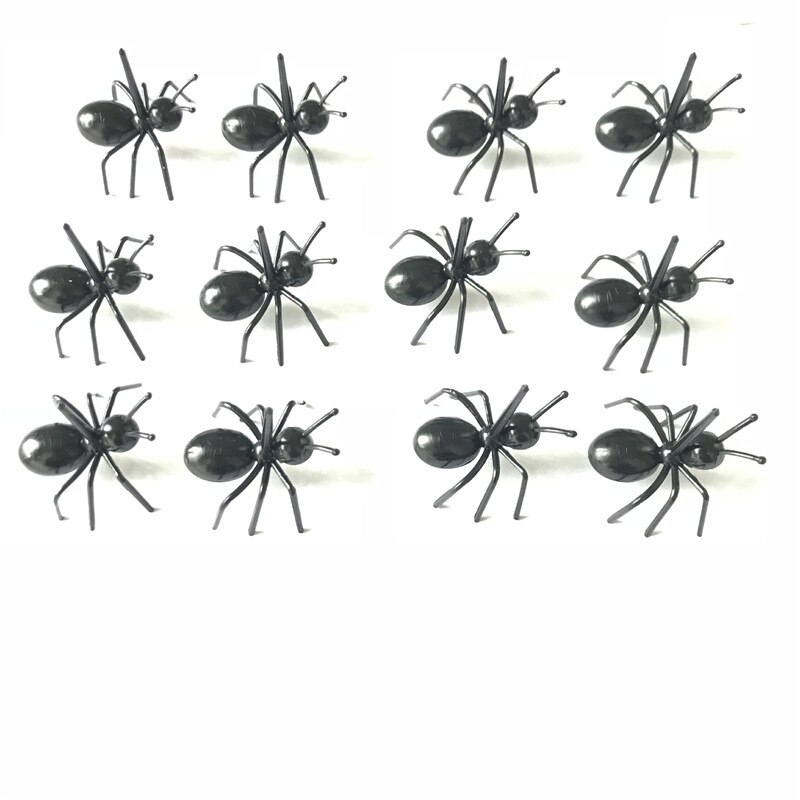 Ants For Canape Mini Ant Fruit Cutlery Plastic Cake Dessert Forks Food Pick Tableware Party Decoration Bento Accessories 12pcs: Default Title