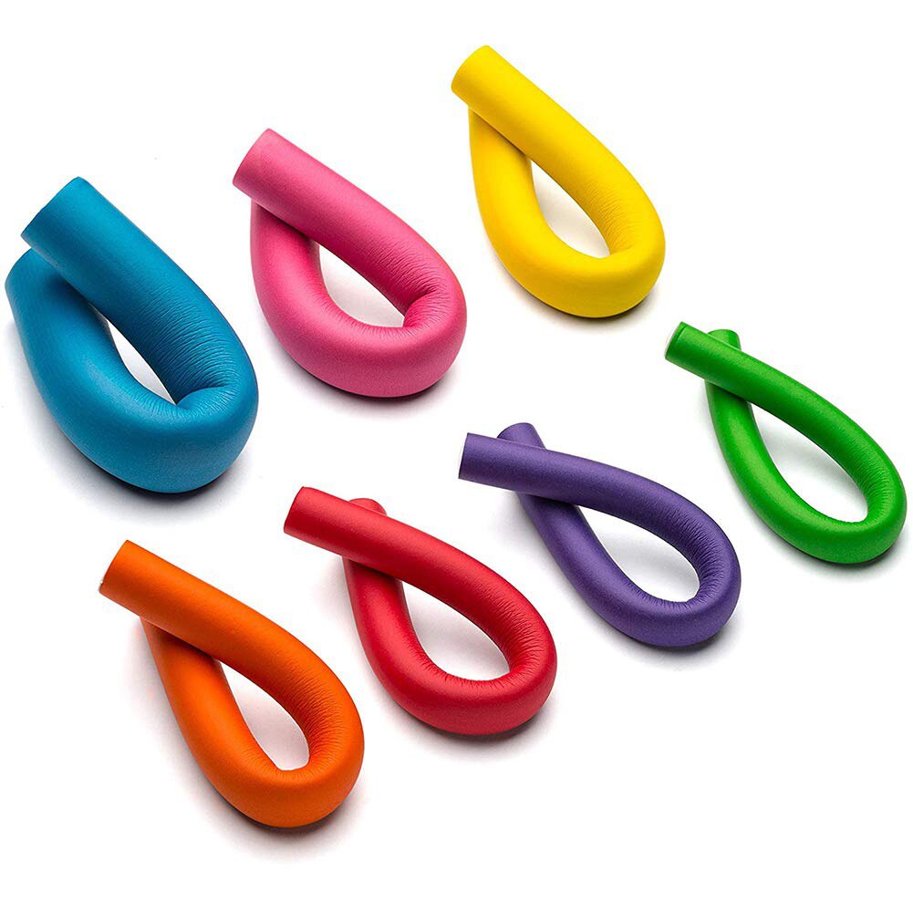 42Pcs Mixed Size Soft Hair Curler Roller Curl Hair Bendy Rollers DIY Magic Hair Curlers Tool Styling Rollers Sponge Hair Curling