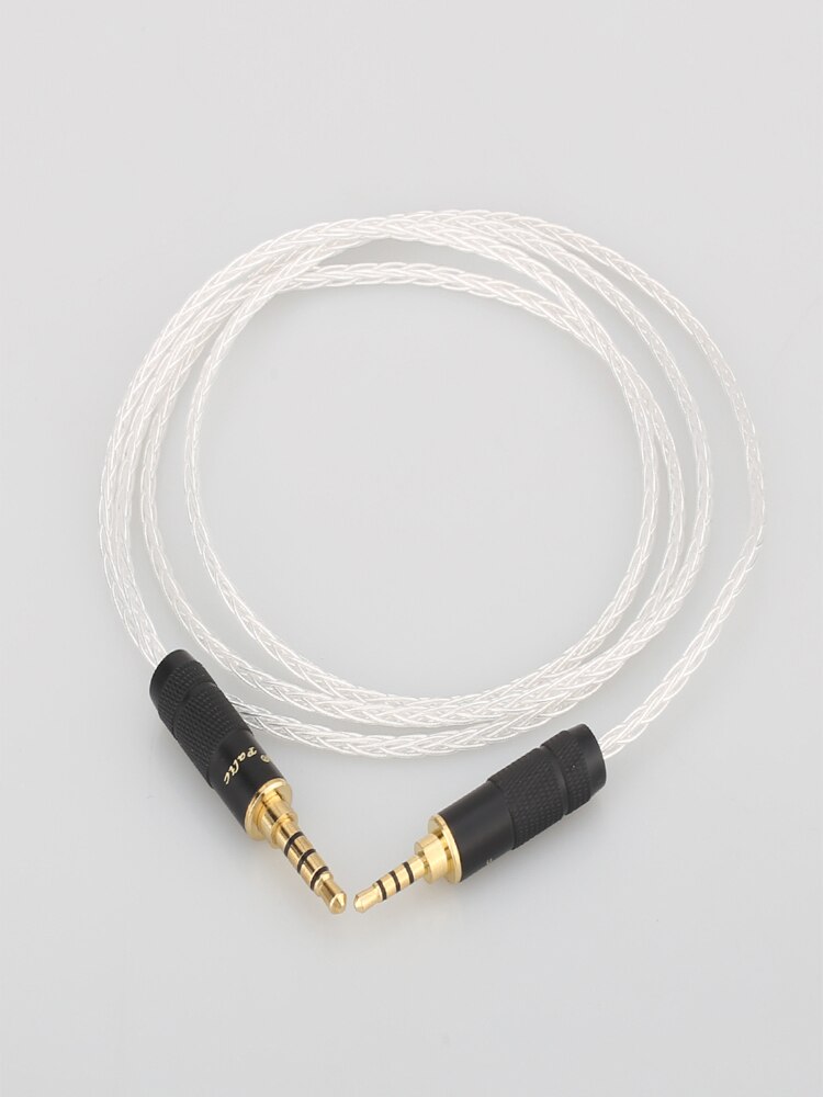 Audiocrast 4pin XLR/2,5mm/4,4mm Ausgewogene Kopfhörer Upgrade Kabel für Fostex T60RP T20RP T40RPmkII T50RP: 2.5mm balanced / 1.5m