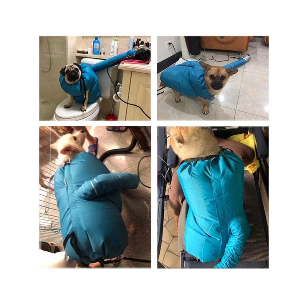 Asciugacapelli per cani da compagnia portatile veloce facile soffiatore strumento professionale capelli per animali domestici a basso rumore soffice per cani asciugacapelli soffio e lanugine asciugacapelli