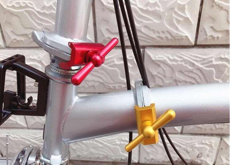 Support de sac de support de porte-bagages avant de vélo Ultra-léger supports de vélo pour Brompton accessoires de vélo de cyclisme pliants