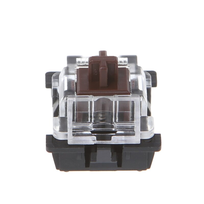 10Pcs 3 Pin KeyCaps Brown Mechanical Keyboard Switch for cherry MX Keyboard