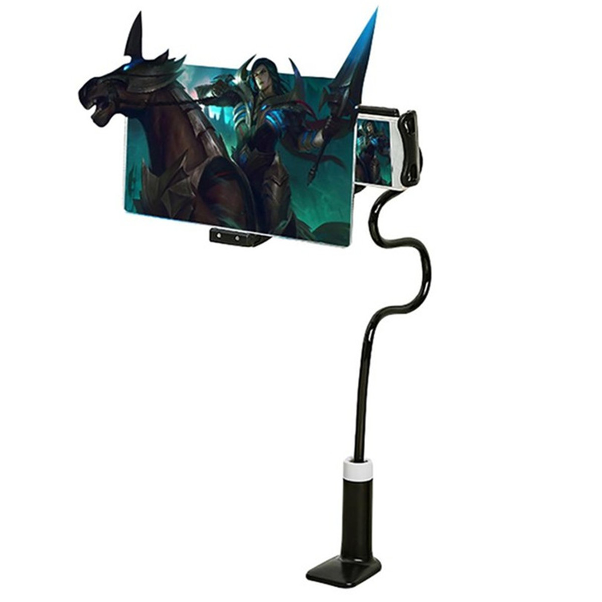 360 Graden Telefoon Screen Magnifier Beugel Vergroten Stand Ogen Bescherming Vouwen Magnifie Screen Display Versterker Expander