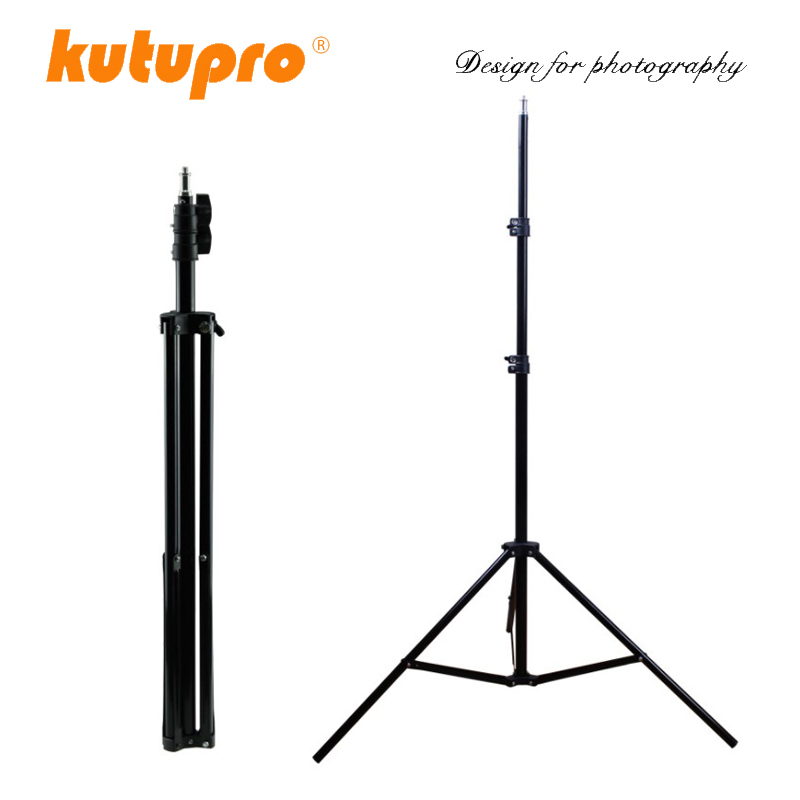 Kutupro 42-110cm1/4 kopf stativ leuchtturm fotografie studio lichter requisiten kamera stativ faltbare für Fotografie licht softbox