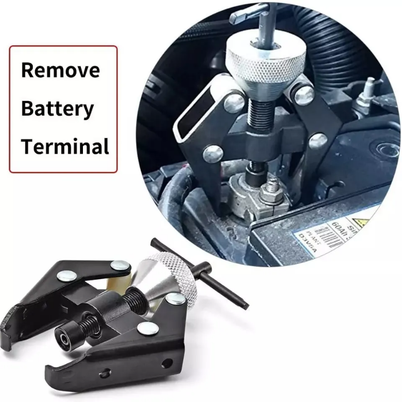 Auto bil batteri terminal generator lager vindrutetorkare arm remover puller roller extractor reparationsverktyg