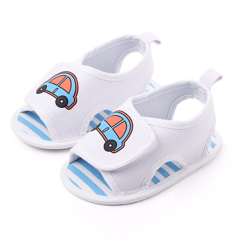Chaussures d'été antidérapantes respirantes pour bébés filles, sandales de bonne à semelles souples pour les premiers pas des tout-petits,