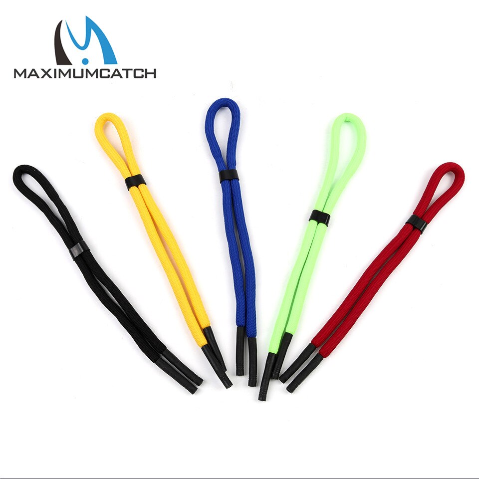 Maximumcatch-cordón Flotador para gafas de sol, cordón ligero de hilo tejido para el cuello, correa para gafas multicolor, accesorio de pesca, 3 uds.