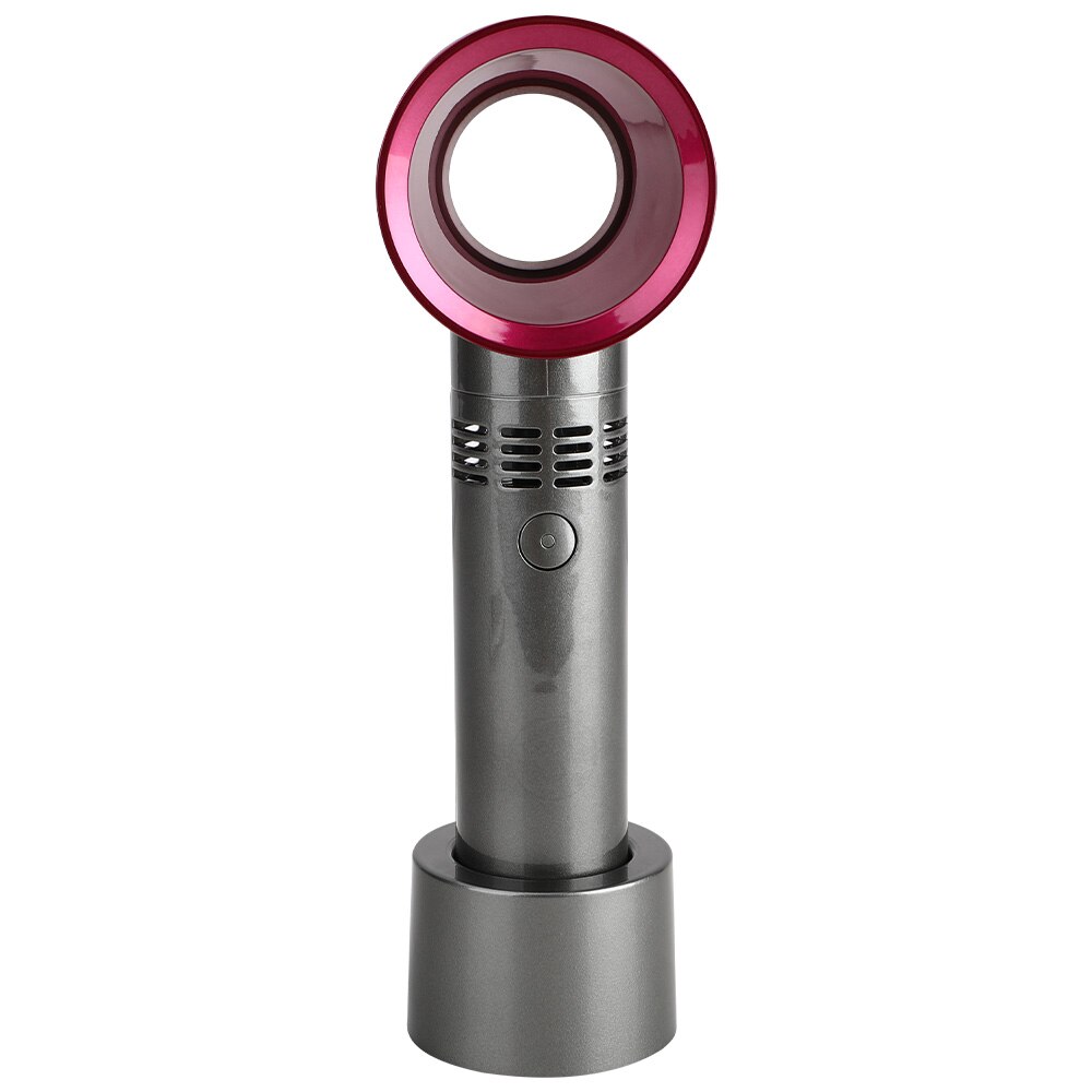 Ihoven Bladeless Fan Draagbare Ventilator Usb Oplaadbare Opvouwbare Handheld Mini Fan Koeler Verstelbare Cooling Fans Voor Outdoor Reizen