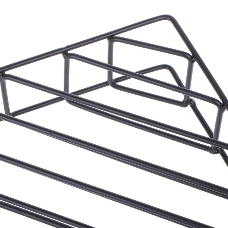 Revistero de hierro geométrico nórdico, cesta de pared, organizador para el hogar, decoración,