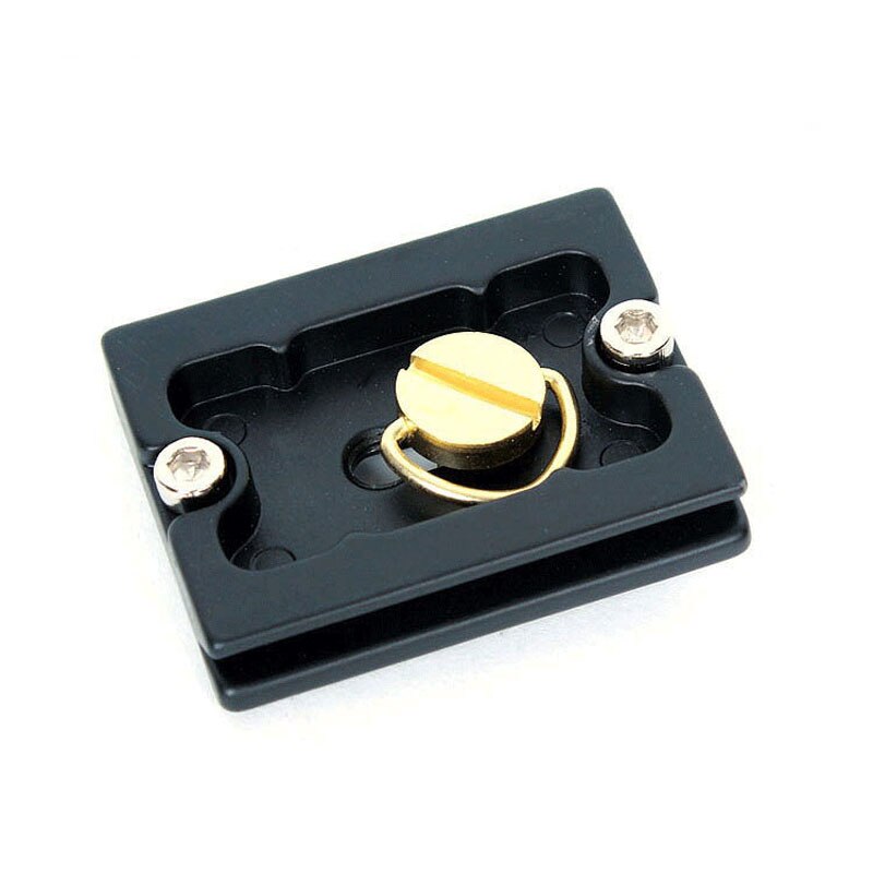 Piastra di Montaggio A Sgancio rapido per QZSD Q999H Q999 Q666 Q999S Treppiede Monopiede Q02 Q06 Testa A Sfera A 1/4 "Adattatore per Vite montaggio