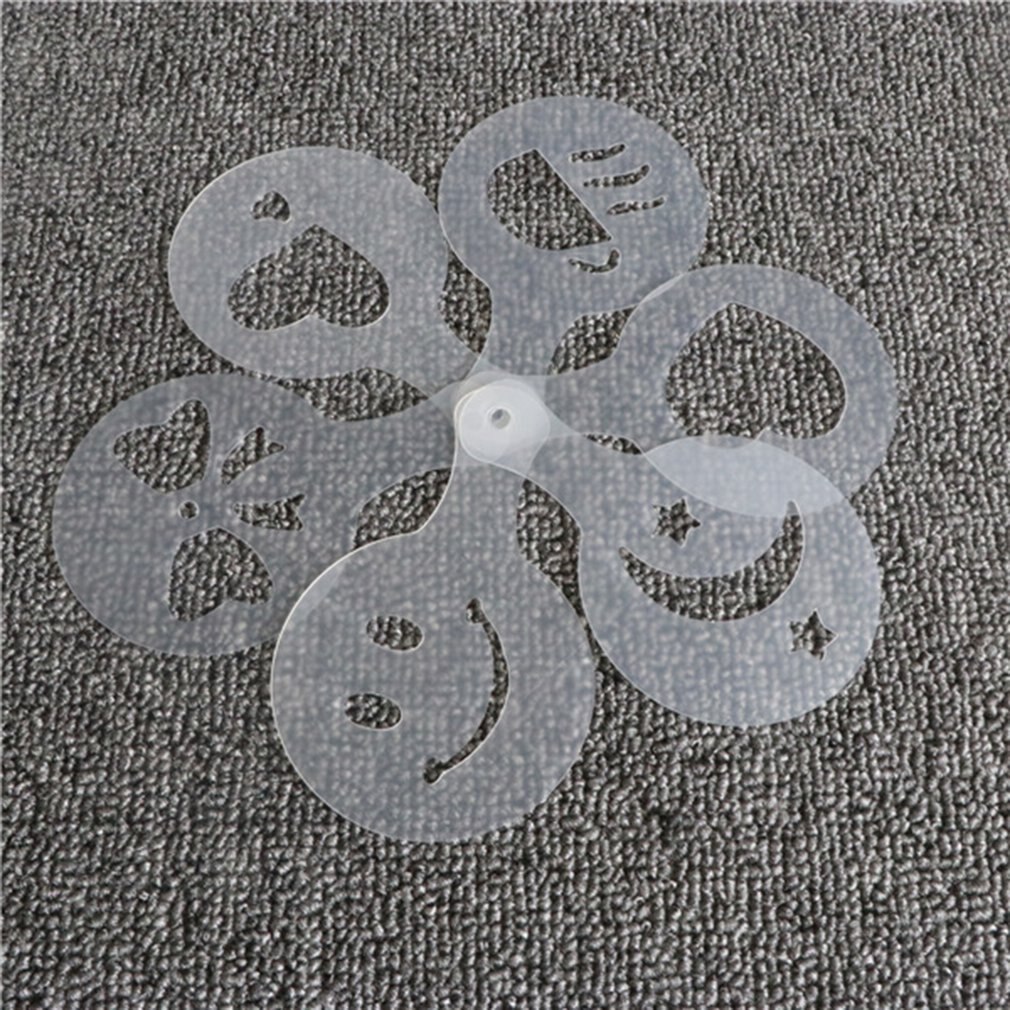 16 stuks koffiesjablonen cappuccino barista kunst tekening schuimspray sjablonen koffie afdrukmal koffie accessoires café