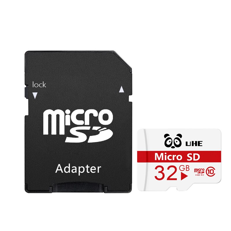 Tf-kaart geheugenkaart klasse 10 micro sd-kaart 64gb 32gb 16g 8g 4g geheugenkaart voor smartphone micro sd flash usb pen drive kaart: Adapter