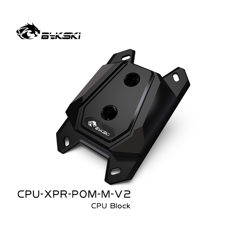 Bykski Cpu Water Blok Pom, Liquid Cooler Voor Amd Ryzen3/5/7 X470/Am/Fm Serie, CPU-XPR-POM-M-V2