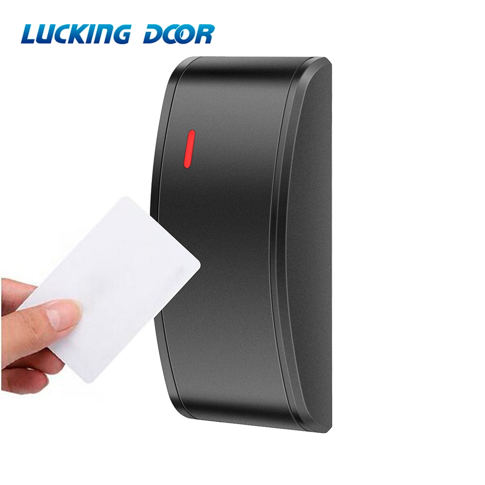 Lector de Control de acceso RFID resistente al agua IP68 125 KHz/13,56 MHz Weigand 26/34 lector de tarjeta inteligente de proximidad para sistema de control de acceso
