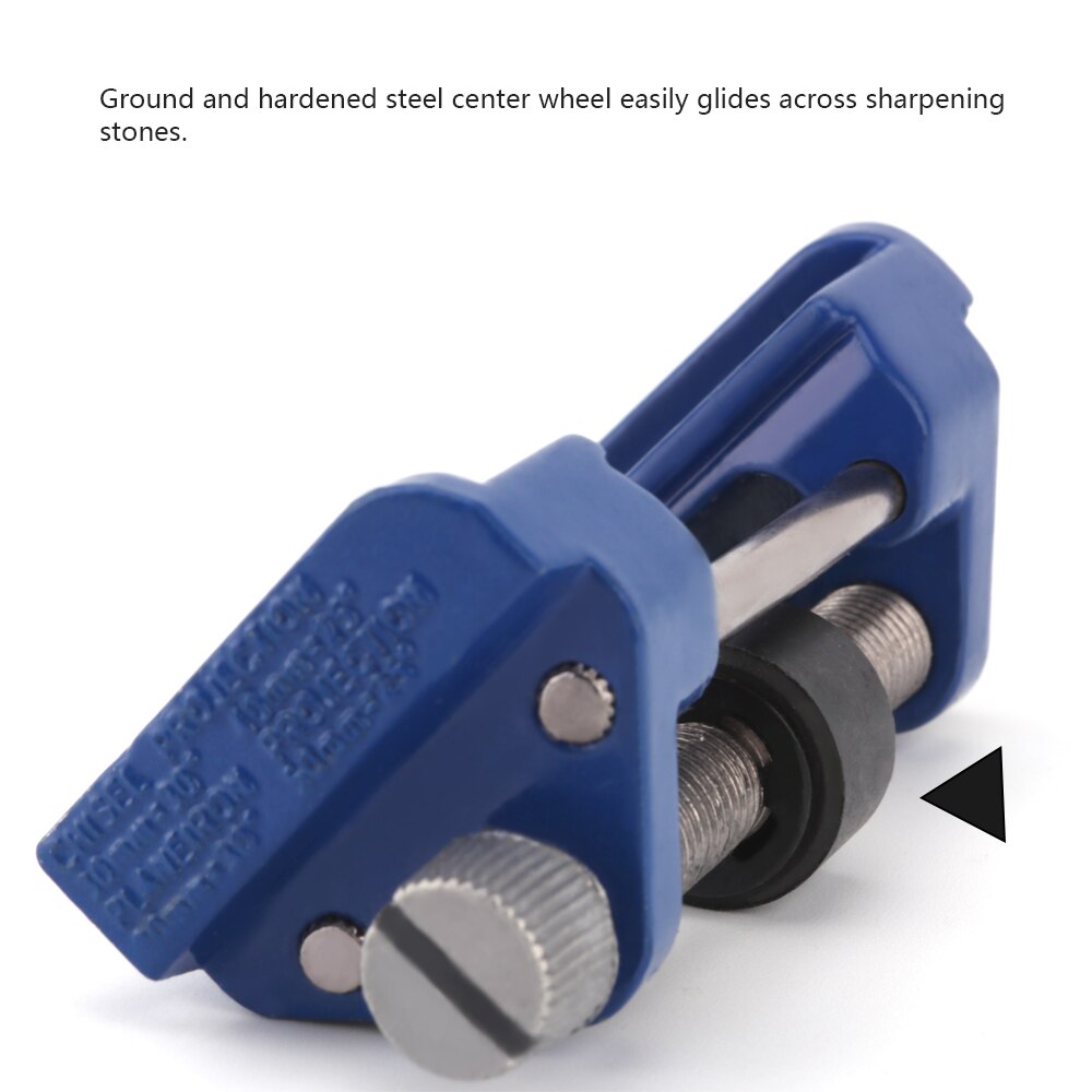 Side Clamping Fixed Angle Honing Guide For Wood Chisel Planer Blade Flat Edge Outdoors Holder Manual Home Cutter Fixed Angle