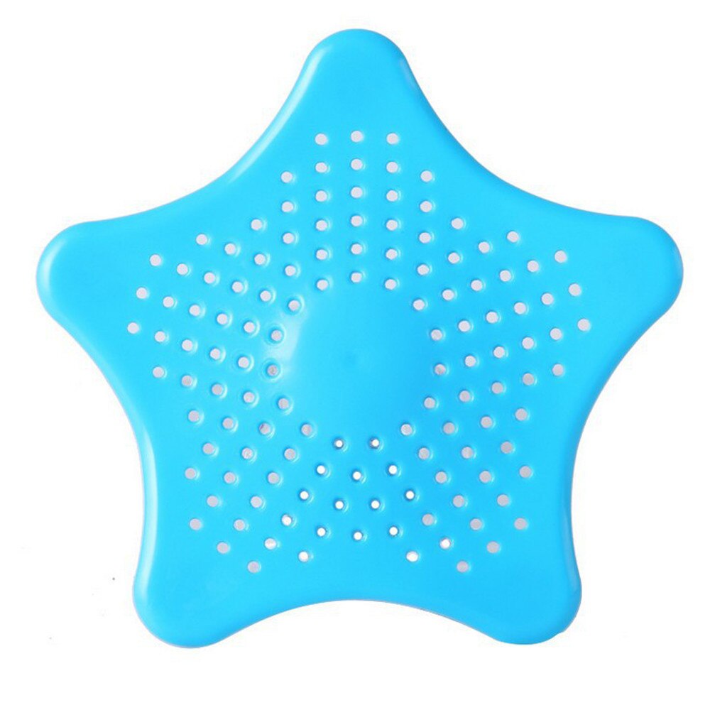 filtre à cheveux pour salle de bain, attrape-cheveux, bouchon de bain, filtre d'évier, douche, accessoires pour la maison: Blue 