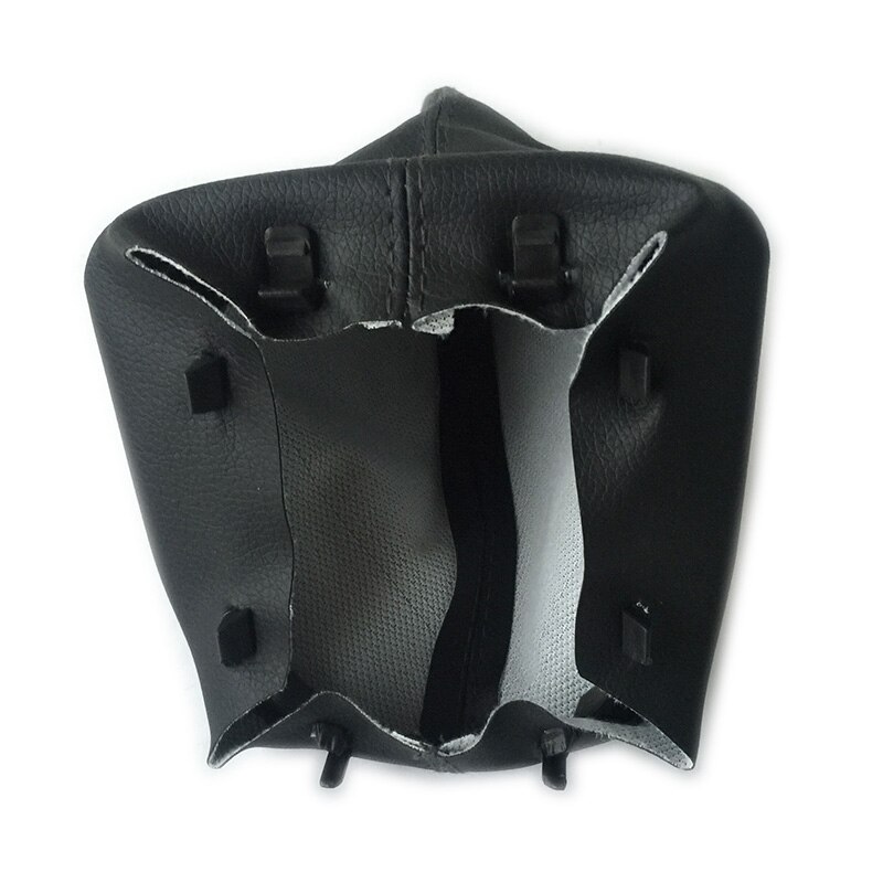 Pomo de cambio de marchas para coche, cubierta de bota de Gaitor de palanca de cromo y cuero para Citroen C2 C4 Picasso para Peugeot 307 308 3008